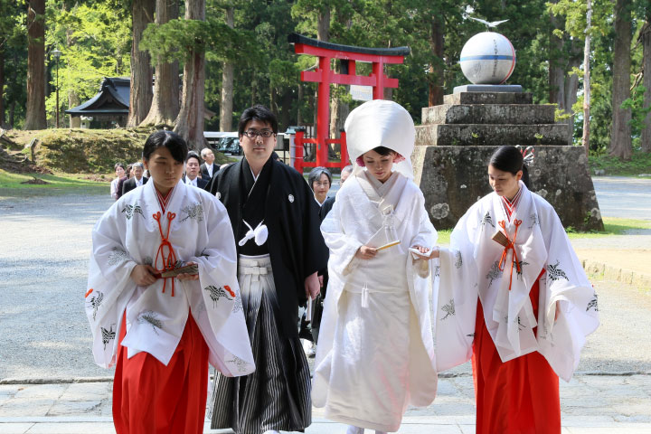 出羽三山神社挙式